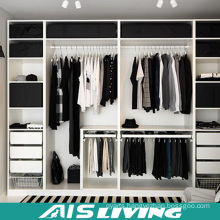 Modern Walk in Melamine Board Wardrobe Cliset Design (AIS-W001)